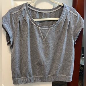 Lululemon Gray Jersey Shirt